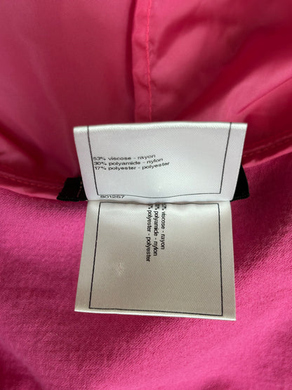 Chanel Pink Nylon Hooded Hybrid Vest