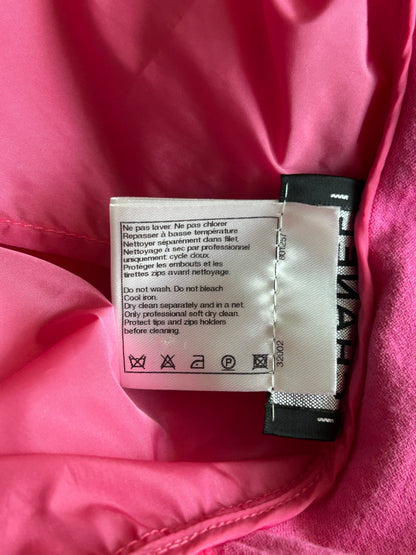 Chanel Pink Nylon Hooded Hybrid Vest
