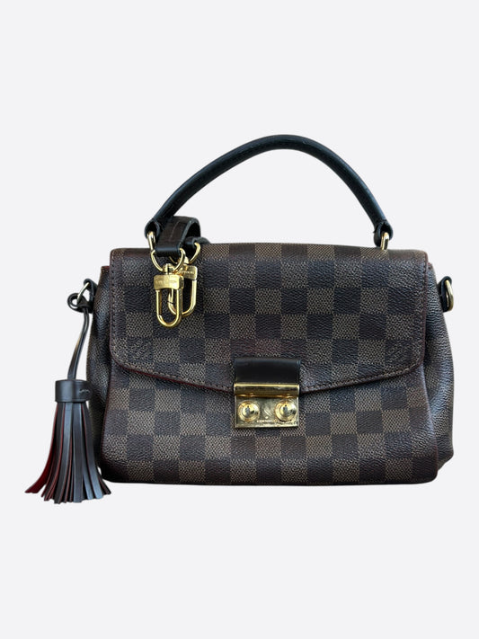 Louis Vuitton Damier Ebene Croisette Bag