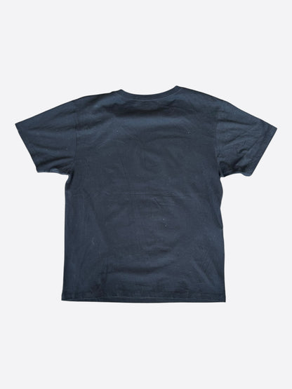 Gucci Black & Multicolor Sequin Heart Logo T-Shirt