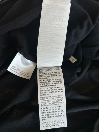Gucci Black Sequin Bugs Bunny Graphic T-Shirt