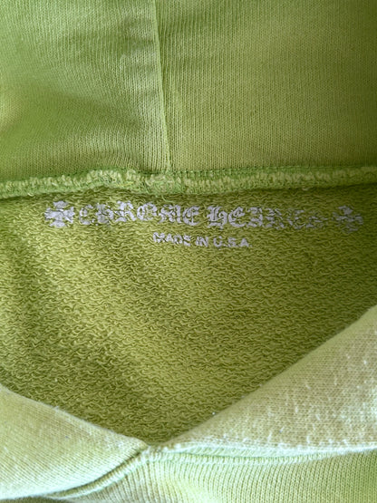 Chrome Hearts Matty Boy Lime Green Chainlink Hoodie