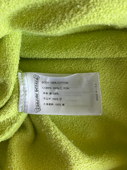 Chrome Hearts Matty Boy Lime Green Chainlink Hoodie