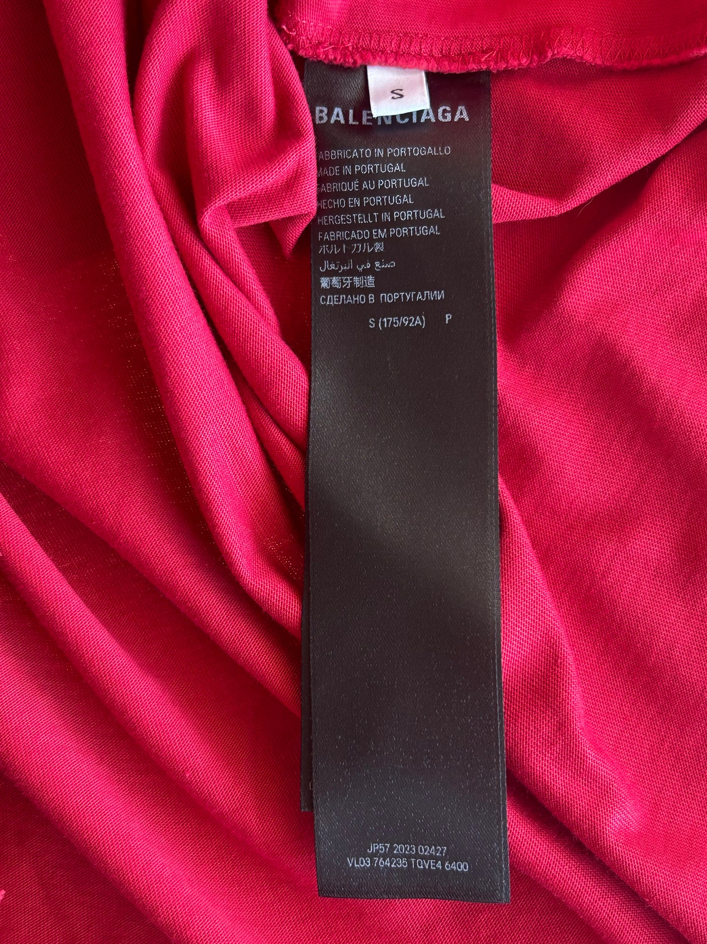 Balenciaga Red To My Love Graphic T-Shirt
