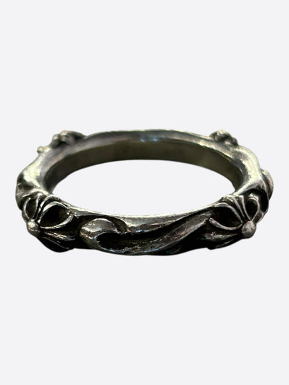 Chrome Hearts Silver SBT Plus Cross Ring