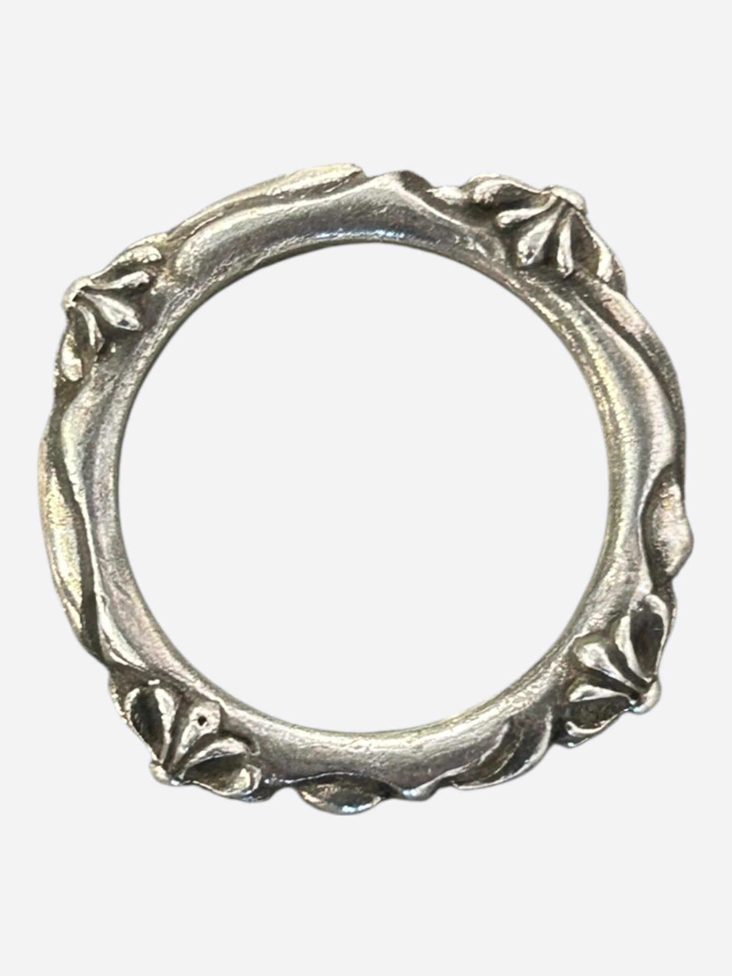 Chrome Hearts Silver SBT Plus Cross Ring