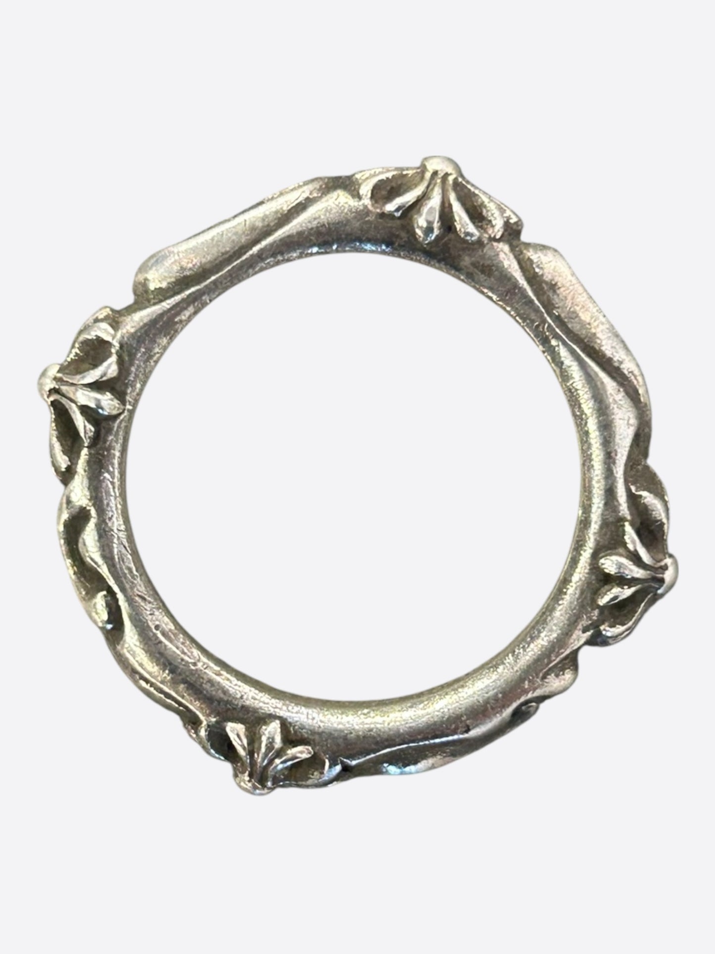 Chrome Hearts Silver SBT Plus Cross Ring