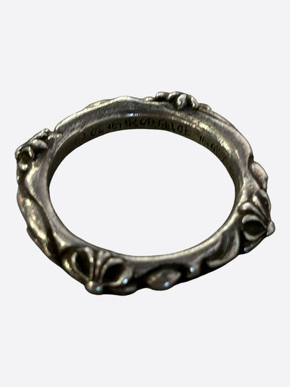 Chrome Hearts Silver SBT Plus Cross Ring