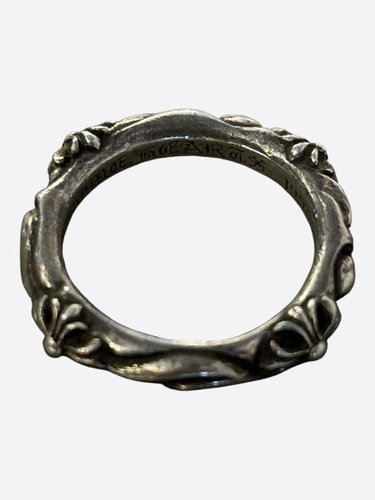 Chrome Hearts Silver SBT Plus Cross Ring