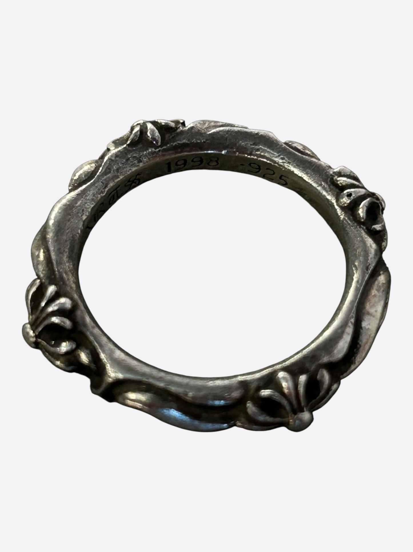 Chrome Hearts Silver SBT Plus Cross Ring