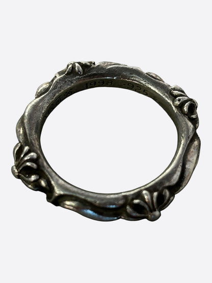 Chrome Hearts Silver SBT Plus Cross Ring