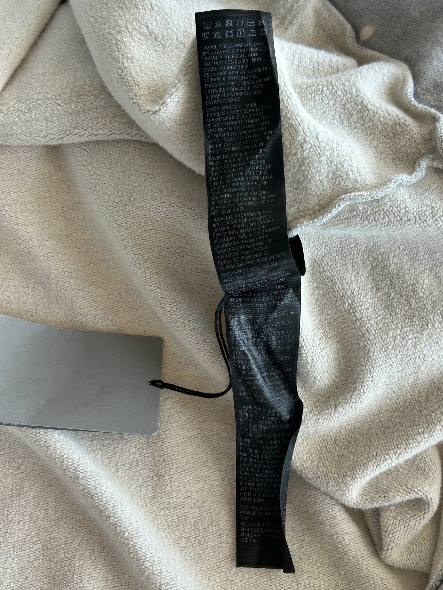Balenciaga Grey & Rainbow Graffiti Logo Hoodie