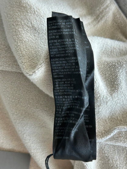 Balenciaga Grey & Rainbow Graffiti Logo Hoodie