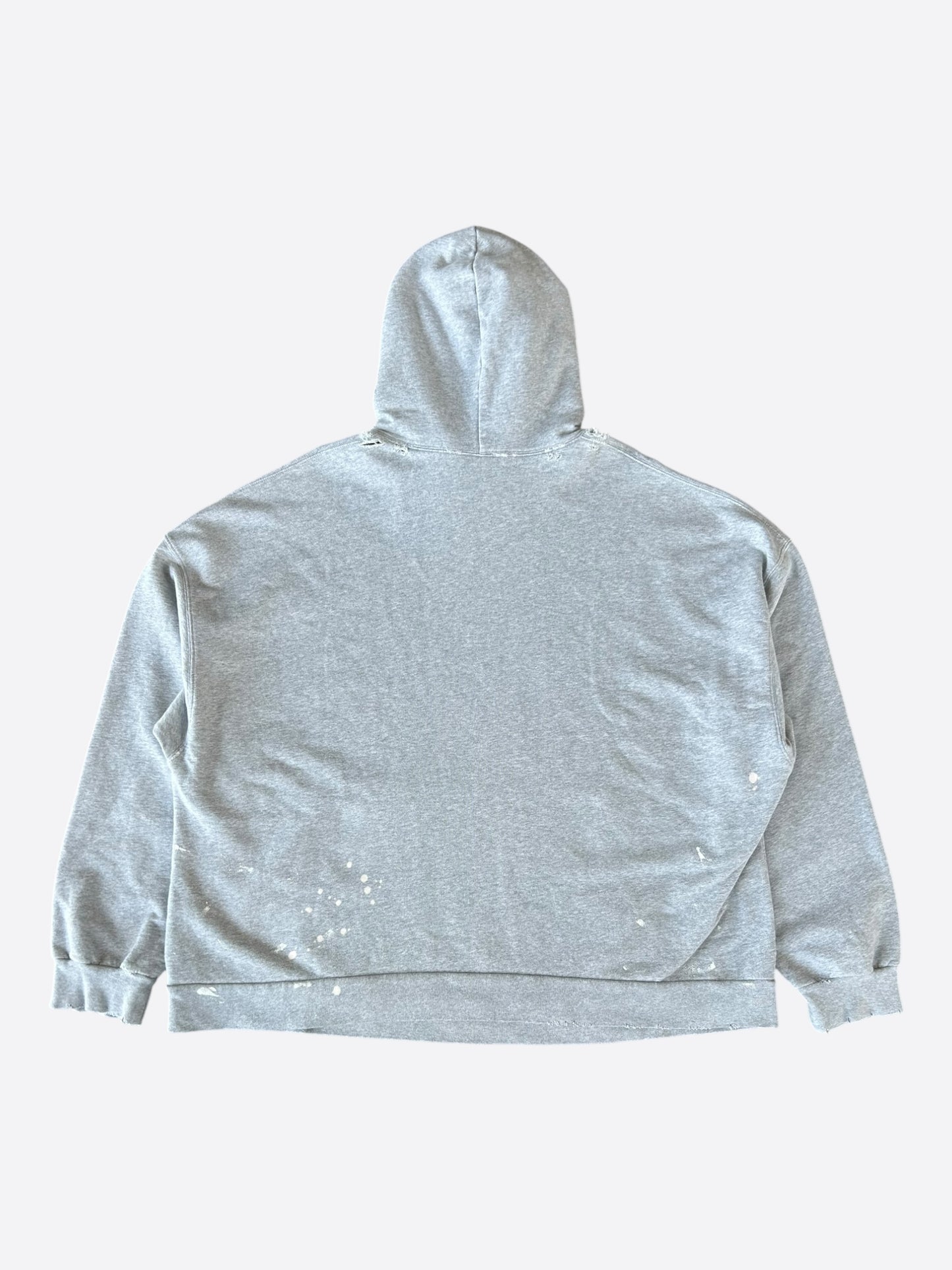 Balenciaga Grey & Rainbow Graffiti Logo Hoodie