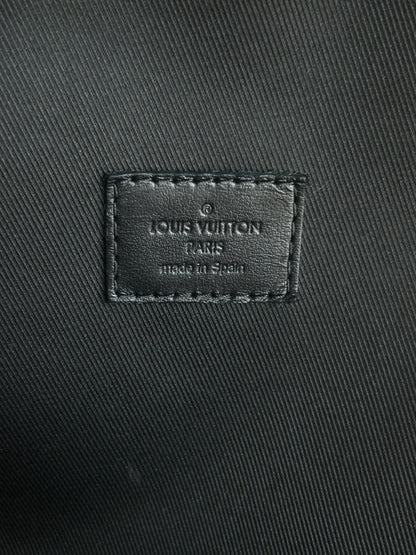 Louis Vuitton Black Shadow Monogram Sprinter Backpack