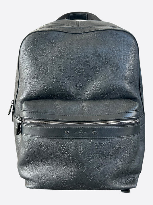 Louis Vuitton Black Shadow Monogram Sprinter Backpack