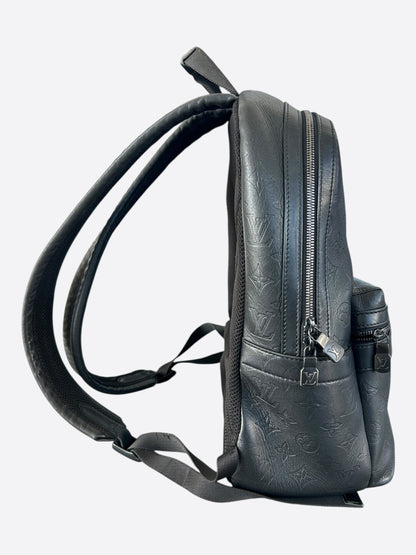 Louis Vuitton Black Shadow Monogram Sprinter Backpack