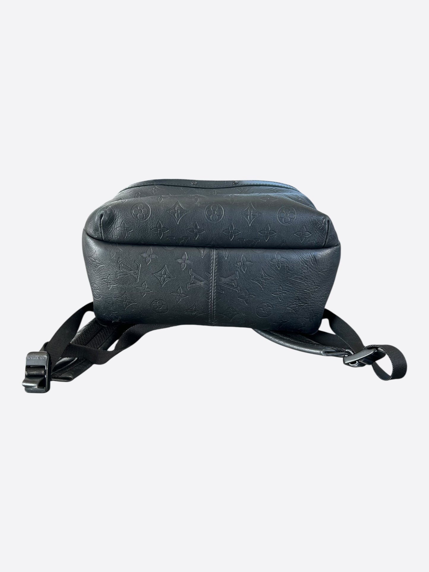 Louis Vuitton Black Shadow Monogram Sprinter Backpack