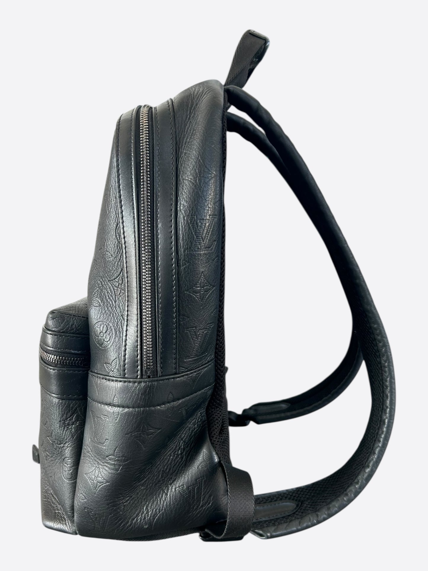 Louis Vuitton Black Shadow Monogram Sprinter Backpack