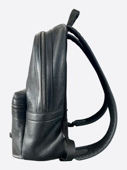 Louis Vuitton Black Shadow Monogram Sprinter Backpack