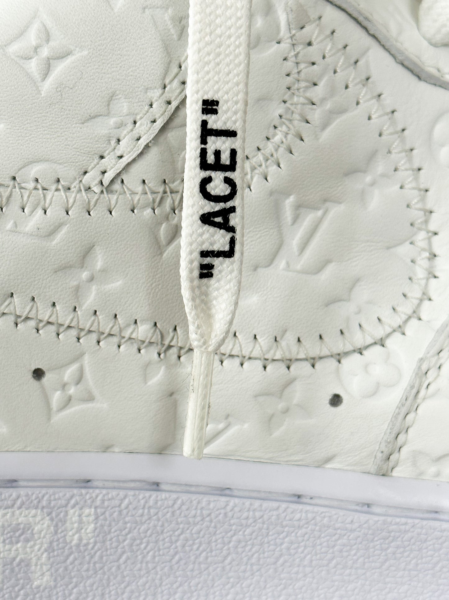 Louis Vuitton Nike White Monogram Air Force 1