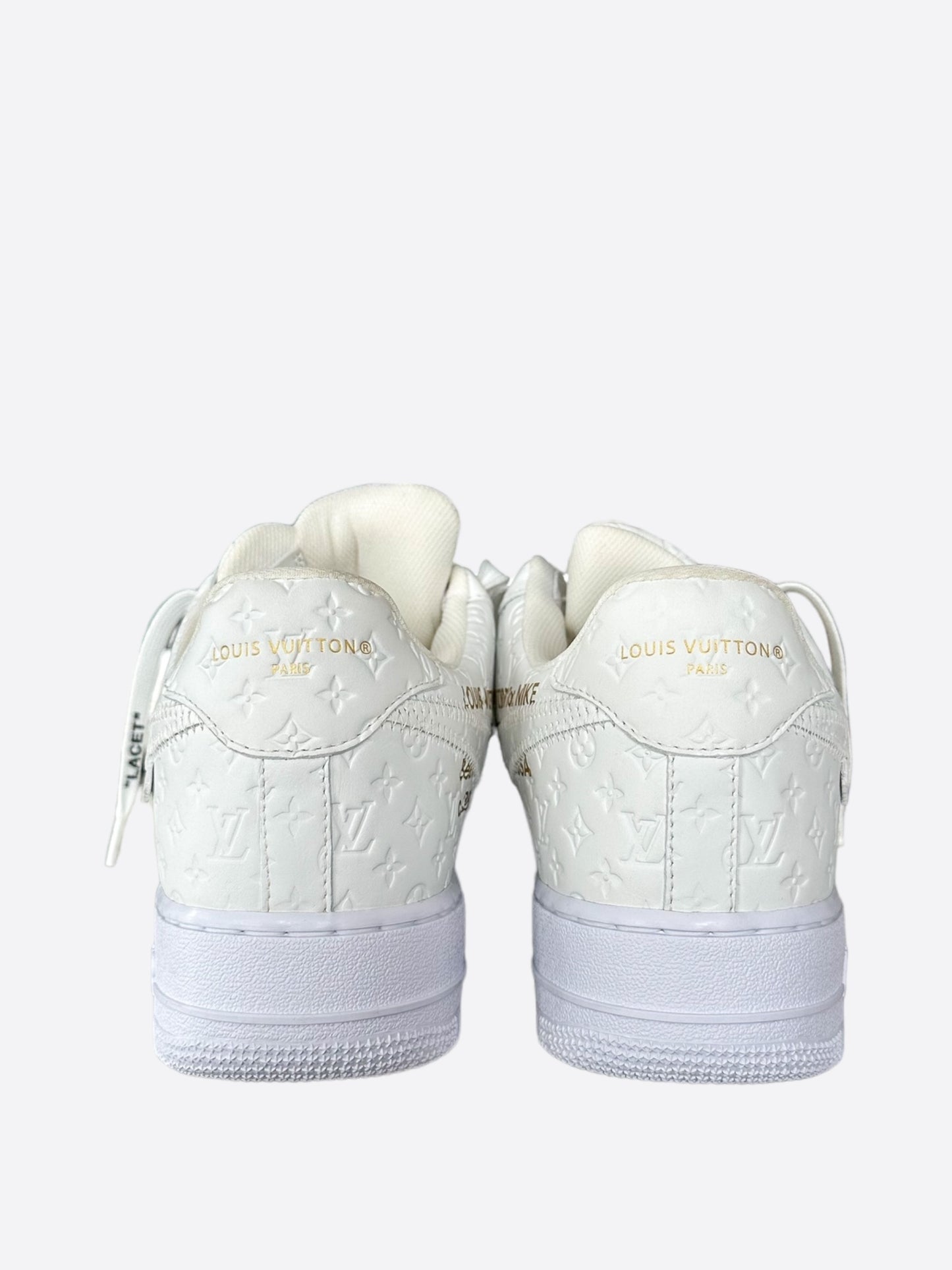 Louis Vuitton Nike White Monogram Air Force 1