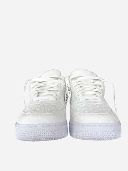 Louis Vuitton Nike White Monogram Air Force 1