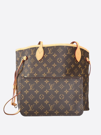 Louis Vuitton Brown Monogram Neverfull MM