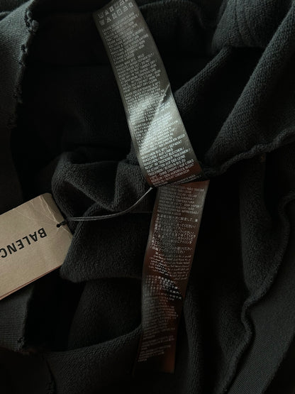 Balenciaga Black & Rainbow Graffiti Logo Hoodie