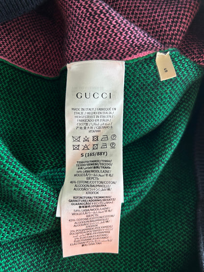 Gucci Multicolor GG Monogram Cardigan