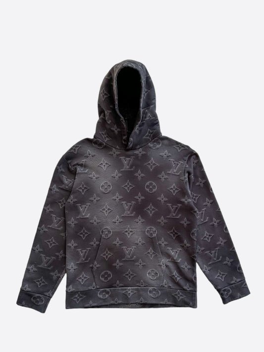 Louis Vuitton Grey 2054 Monogram Hoodie