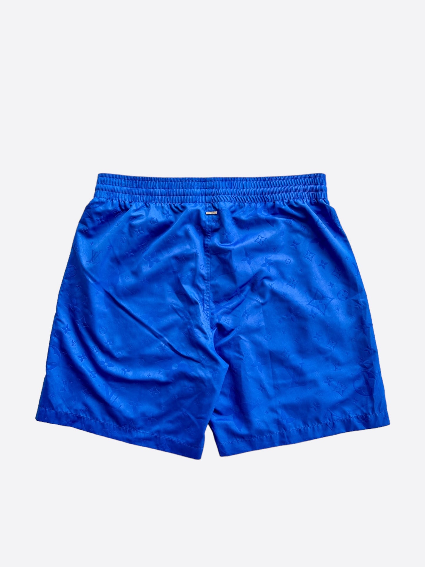 Louis Vuitton Blue Monogram Swim Shorts