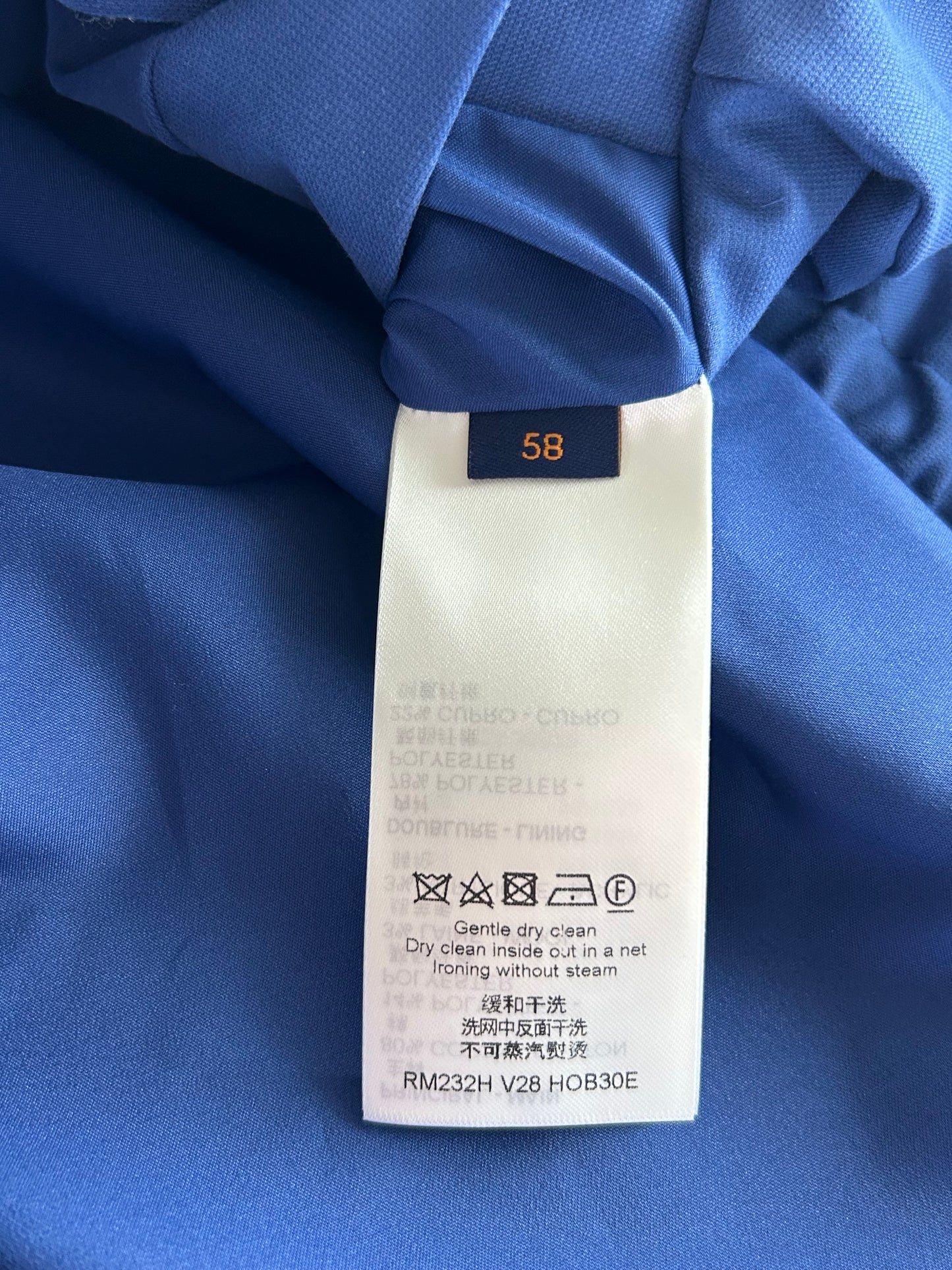 Louis Vuitton Yayoi Kusama Blue & Multicolor Faces Jacket