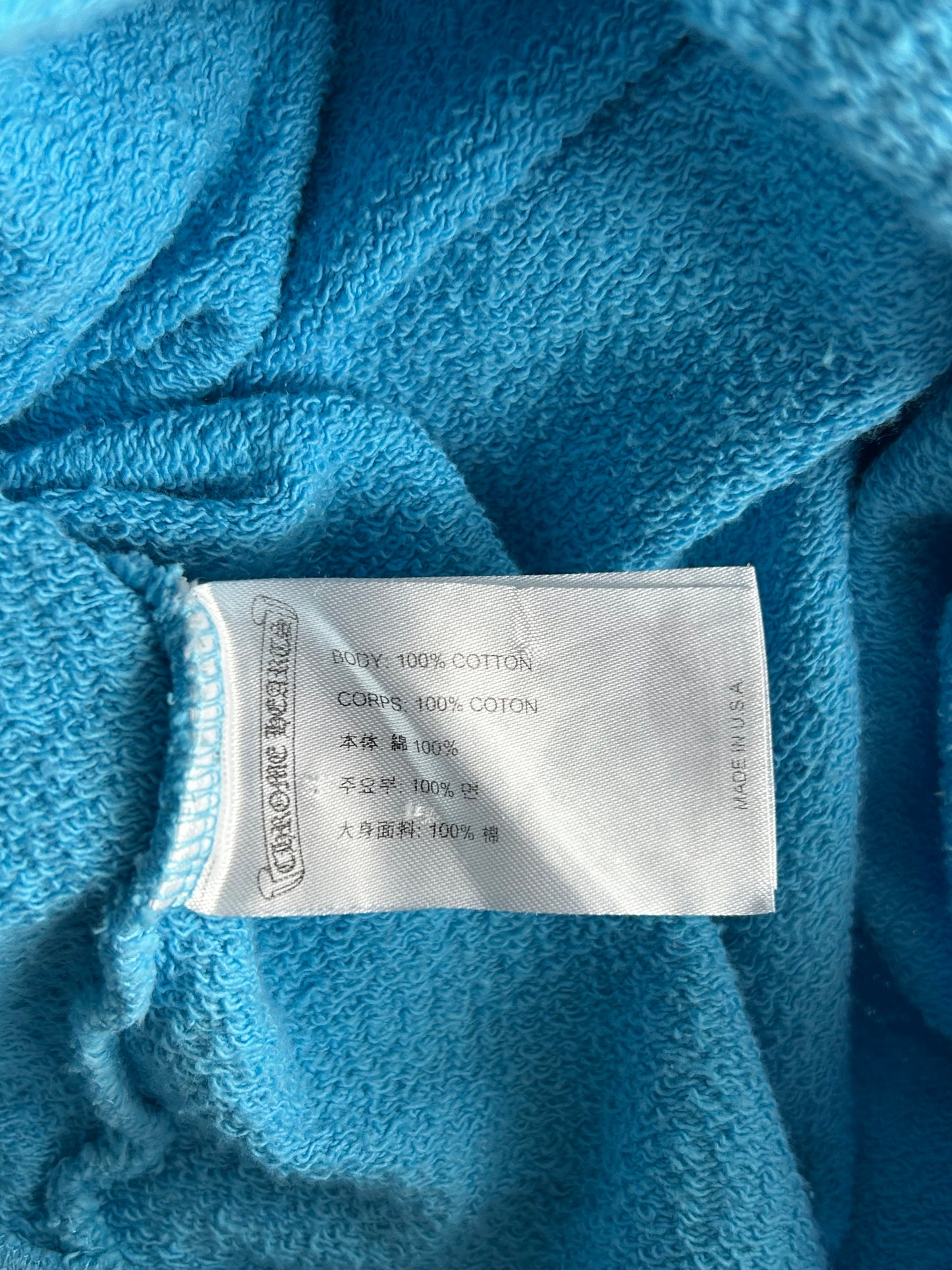 Chrome Hearts Matty Boy Blue Brand New Hoodie