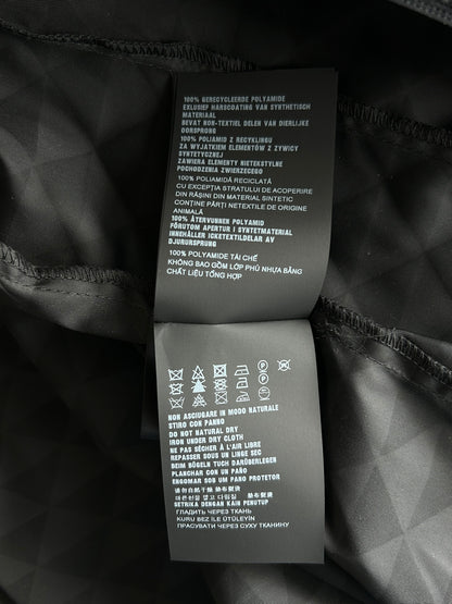 Prada Black Jacquard Logo Windbreaker