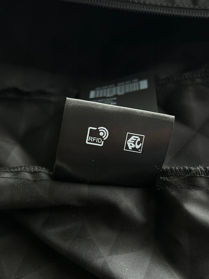 Prada Black Jacquard Logo Windbreaker