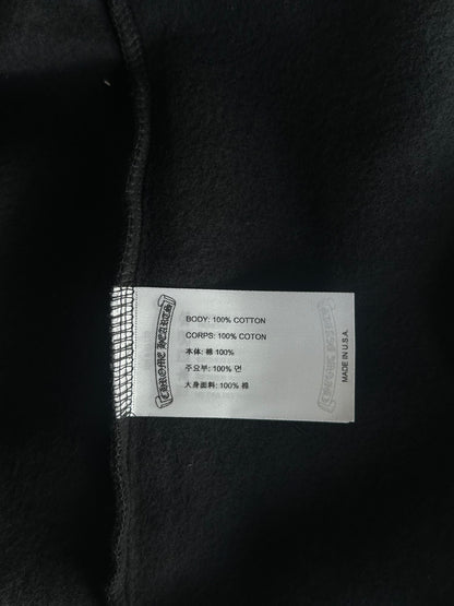 Chrome Hearts Black & Olive Script Zip Up Hoodie