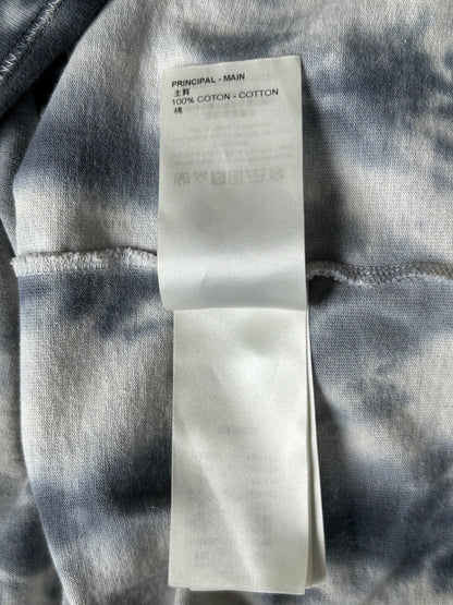 Louis Vuitton Grey & Orange Tie-Dye Graffiti T-Shirt