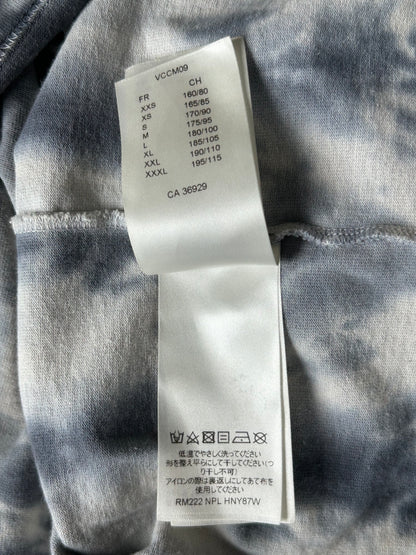 Louis Vuitton Grey & Orange Tie-Dye Graffiti T-Shirt