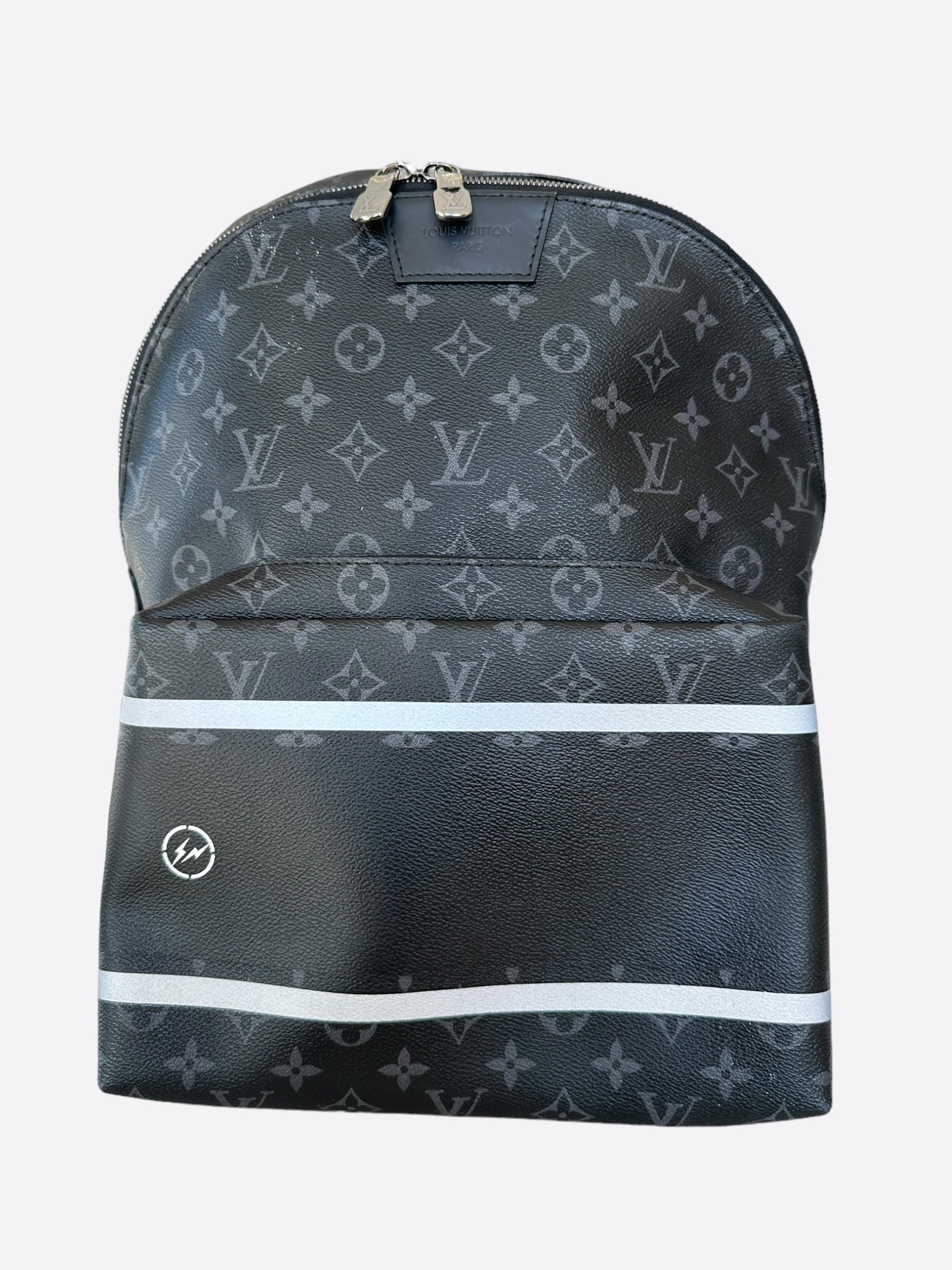 Louis Vuitton Fragment Monogram Eclipse Reflective Apollo Backpack Savonches