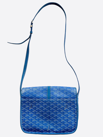 Goyard Sky Blue Belvedere MM