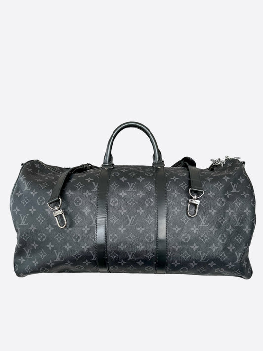 Louis Vuitton Monogram Eclipse Keepall 55