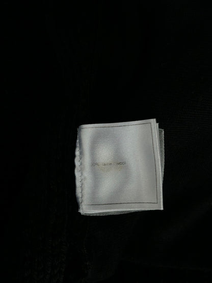 Chanel Black & White CC Logo Women's Zip Up Knít Cardigan