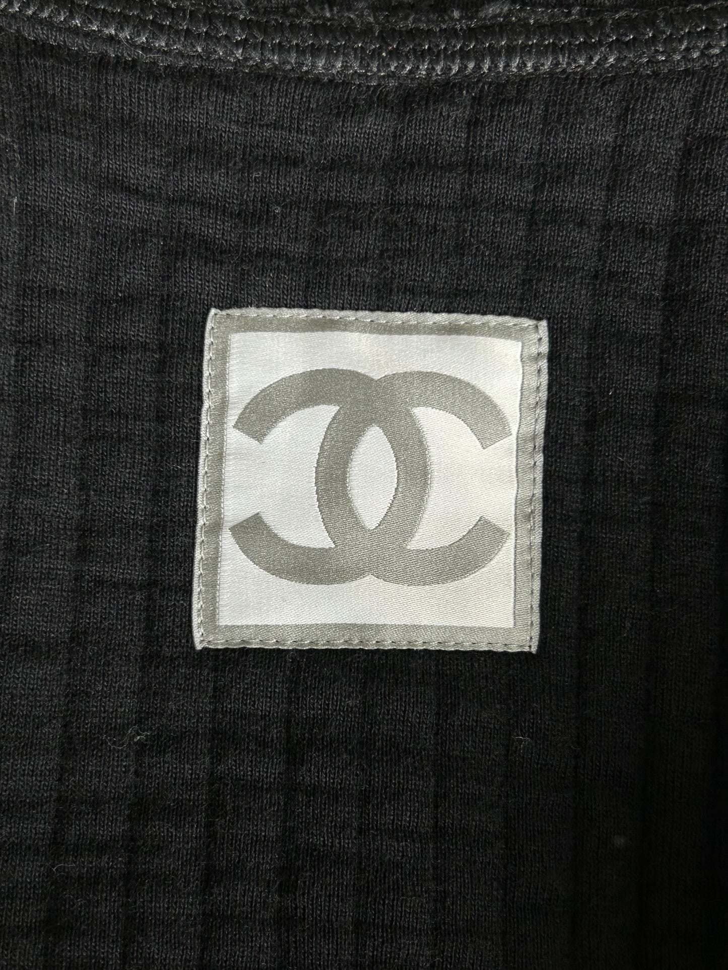 Chanel Black Shearling Women's Zip Up Hoodie