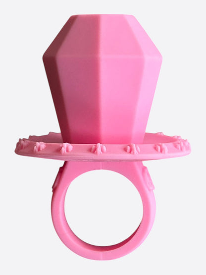 Chrome Hearts Pink Silichrome Ring Pop