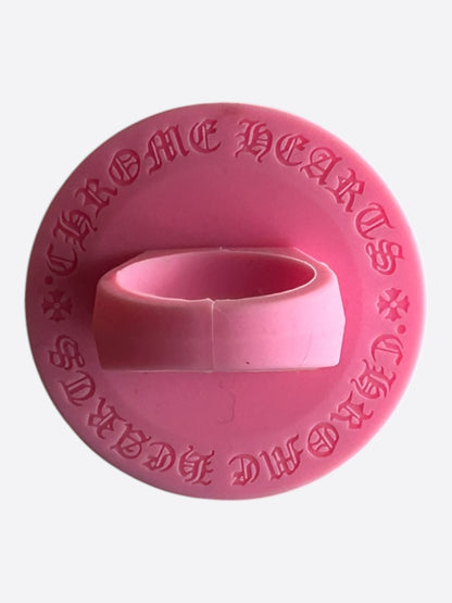 Chrome Hearts Pink Silichrome Ring Pop