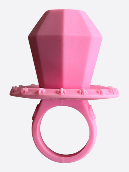 Chrome Hearts Pink Silichrome Ring Pop