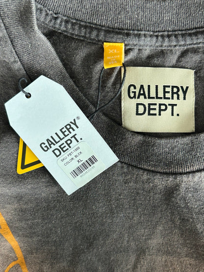 Gallery Dept Black Big Flying Brain T-Shirt