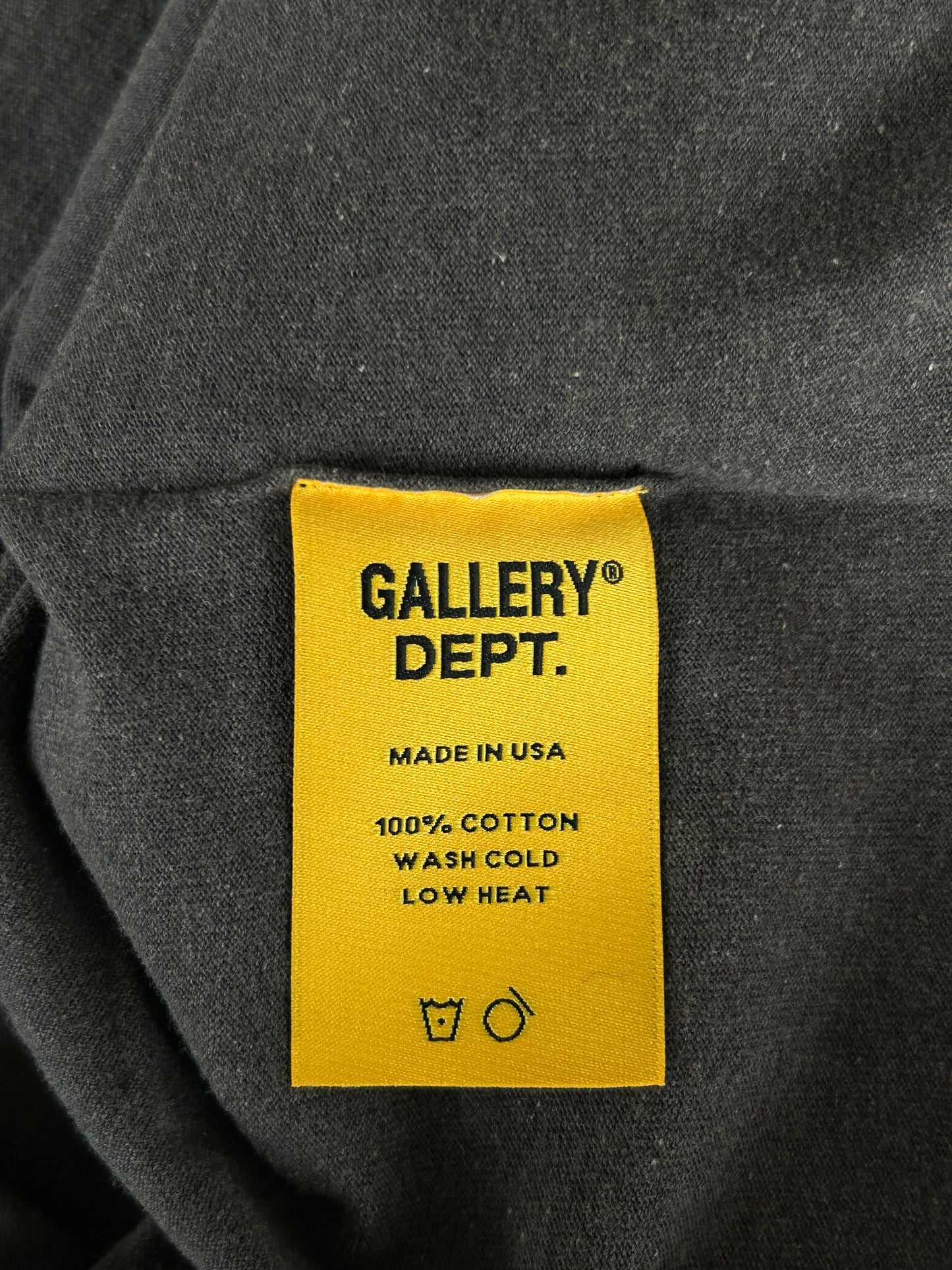 Gallery Dept Black Big Flying Brain T-Shirt