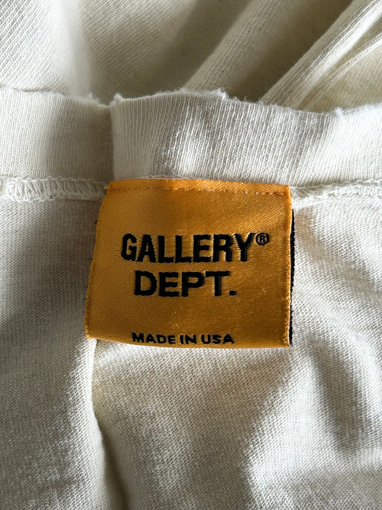 Gallery Dept Antique White & Black Cafe Bistro Logo T-Shirt